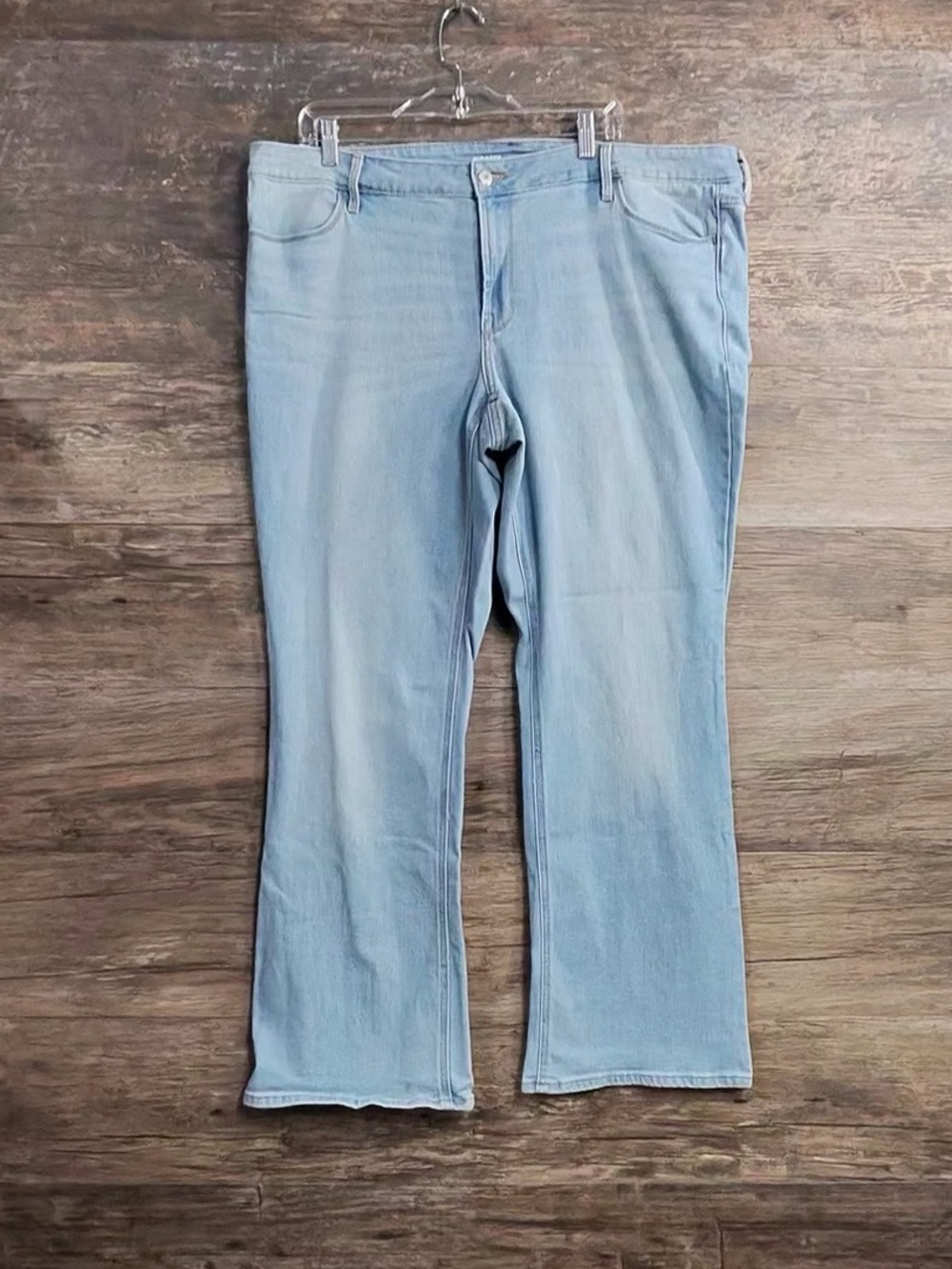 Old Navy Light Wash Boot-Cut Jeans